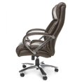 thumbnail image 3 of OFM Chaise de Bureau Pivotante en Cuir de Vengeur Marron, 3 of 5