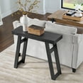 thumbnail image 6 of Alaterre Furniture Lawas Solid Wood Console Table - 36 Inch Small Entryway Table (Black), 6 of 7