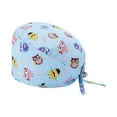 thumbnail image 1 of Unisex Scrub Hat Breathable Printed Doctor Cap For And Hospitality Use Comfort Durable Construction For Settings, 1 of 2