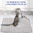 thumbnail image 5 of LADIGASU Cool Feeling Cats - Breathable Cool Small Mat - Spring And Summer Dog Bed Kennel - Pet Cats Mats, 5 of 5
