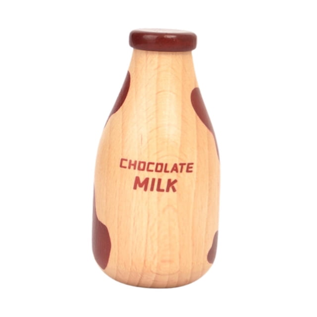 Juguetes con forma de botella para beber: juegos de rol, educación infantil temprana, juguetes de aprendizaje, Leche con chocolate