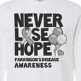 thumbnail image 4 of Inktastic Parkinsons Disease Awareness Never Lose Hope with Balloons Long Sleeve T-Shirt, 4 of 5