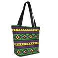 thumbnail image 2 of Gaeub Carnival Mardi Gras Printed Tote Bag Grocery Bag Reusable Shoulder Bag with Zip for School Kitchen Park DIY, 2 of 9