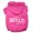 Bright Pink, variant on Pet, Dog Cat Hoodie Screen Printed, "Bully"