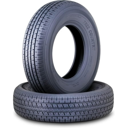 Free Country New Premium Radial ST 225/75R15 10 Ply Load Range E Trailer Tires, Set of 2