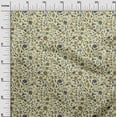 thumbnail image 3 of oneOone Cotton Poplin Pale Yellow Fabric Asian Suzani Craft Projects Decor Fabric Printed By The Yard 56 Inch Wide, 3 of 5