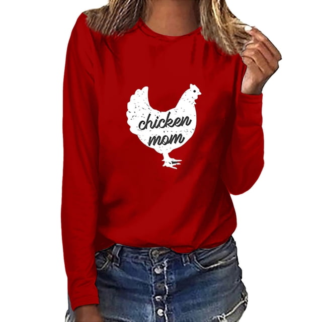 Blusa de manga larga con estampado informal para mujer Fridja hj1375