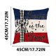 thumbnail image 4 of Funda de Almohada con Estampado de Alta Definición Del Día de La Independencia, 4 of 6