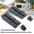 thumbnail image 3 of RV Leveling Ramps, 11000LBScamper or Trailer Leveler or Wheel Chocks for Stabilizing Uneven Ground and Parking, Achieve Accurate Leveling, HDPE Material, 3 of 7