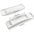 thumbnail image 2 of Paquete de 6 manijas autoadhesivas para puertas correderas con cintas adhesivas de doble cara para gabinetes, ventanas, refrigeradores, cajones y puertas de vidrio (blanco), 2 of 5