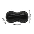 thumbnail image 3 of Soft Mouse Wrist Rest Pad Comfortable Cool Silicone Gel Ergonomic Cushion Small-Sized Hand Pain Relief Support Pad with Gel-Filled for Laptop Computer Office & Home, 3 of 6