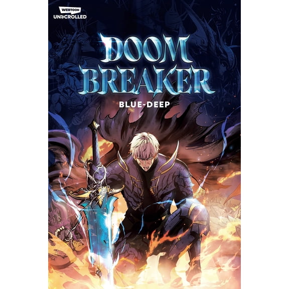 Pre-Owned Doom Breaker, Vol. 1: A Webtoon Unscrolled Graphic Novel (Paperback) by Blue-Deep