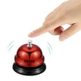 thumbnail image 4 of Campana de escritorio Uxcell, 65 mm (2.56") campana de cena para restaurantes, hoteles, servicio, roja, 4 of 5