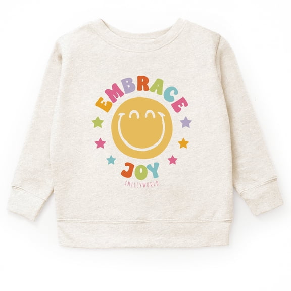 SmileyWorld Embrace Joy - Youth Graphic Sweatshirt