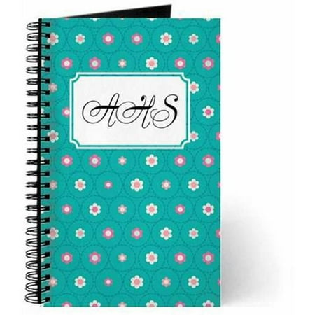 Cafepress Personalized Dot Flower Teal J