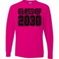 thumbnail image 3 of Inktastic Class of 2030 Long Sleeve T-Shirt, 3 of 5