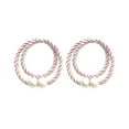 thumbnail image 1 of Strong Modern Curtain Tiebacks Decorative Weave Rope Drape Holdbacks For Home and Window Draperies Convenient Design, 1 of 6