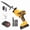 2PC Battery, variant on Shinylink 21V Cordless Reciprocating Saw w/ 2.0Ah Battery & Charger, LED Light & Safety Lock, Multi-Purpose Portable 4 Saw Blades Kit Cutting Tool for Wood Metal Pvc