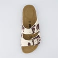 thumbnail image 5 of Cushionaire Lane Cork Footbed Sandals for Women – Comfortable Double Buckle Slip-On with Genuine Suede Footbed & Arch Support | Slides for Women, 5 of 19