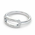 thumbnail image 2 of Brilliant Round Cut Moissanite Diamond, Fancy White Gold Ring , Engagement Wedding Ring Gift, Moissanite Ring, Solitaire Ring , Promise Ring, 2 of 2