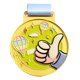 thumbnail image 3 of Medalla de metal para niños, trofeo de participación en equipos ligeros para juegos, regalos, presentaciones escénicas, artículos para fiestas Amarillo, 3 of 9