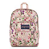 JanSport Big Student Backpack Pink Bouquet