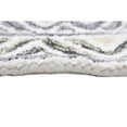 thumbnail image 5 of Bashian R131-IVGY-4X6-AL125 3 ft. 6 in. x 5 ft. 6 in. Valencia Collection Transitional 100 Percent Wool Hand Tufted Area Rug, Ivy & Grey, 5 of 6
