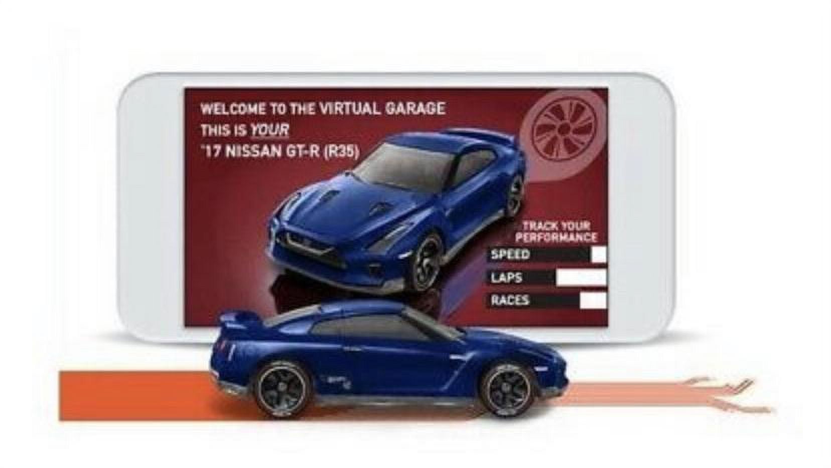 Hot Wheels id '17 Nissan GTR Vehicle with Embedded NFC Chip, 1:64 Scale