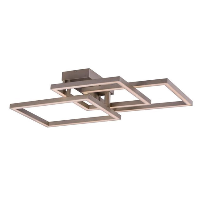 ET2 E21513-CHP Traverse LED 24 Po Plafonnier Encastré Champagne