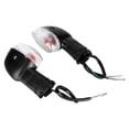 thumbnail image 1 of JUSPOCKET 2 piezas de luz de señal de giro de modificación de motocicleta apta para accesorios YAMAHA R1 (blanco y negro), 1 of 9