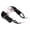 Black, White, variant on Nieyigj 2PCS LED Motorcycle Turn Signal Light Lamp Fit For YAMAHA R1 R6 FZ1 FZ6 XJ6, High Quality ABS Material Replacement Accessory, Black & White (6.69 inches / 17.0 cm)