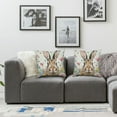 thumbnail image 3 of Nawypu Easter Pillow Covers Floral Rabbits Bunny Eggs Cross He is Risen Polka Dots Farmhouse Decorative Throw Pillowcases for Home Sofa Couch Decoration&nbsp;2pc, 3 of 6