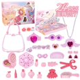 thumbnail image 4 of Calendario de Adviento de Navidad Recién llegado, casa de juegos para niñas, espejo, secador de pelo, accesorios, caja sorpresa, juego de muñecas, caja sorpresa con cuenta regresiva, 4 of 4