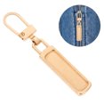 thumbnail image 2 of 4 Pieces Adjustable Repair Kit Detachable Zipper Pull 5X0.8CM Golden, 2 of 8