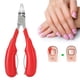 thumbnail image 5 of Pinza para cutículas, cortador de uñas encarnadas de acero inoxidable, alicates para cutículas de uñas, máxima comodidad, 5 of 9