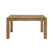 Better Homes & Gardens Bryant Solid Wood Dining Table, Rustic Brown