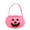 Pink, variant on Halloween Pumpkin Candy Bag for Kids, Reusable Non-Woven Trick or Treat Bucket, Pumpkin Face Treat Snack Holder Basket with Handle for Halloween Party Favors
