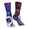 thumbnail image 4 of Lsque inside out 2 Print Women's Men's Novelty 16in Crew Socks Cotton Socks Knee High Socks for Walking,Running,Nurses,Pregnancy, 4 of 6