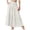 *4-White, variant on VBVC Women's Y2K Cotton-Linen Look Midi Skirt,Gingham A-Line Skirt For Women,Ladies Lightweight Going Out Skirt,Black,S-2XL