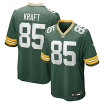 Men's Nike Tucker Kraft Green Green Bay Packers Game Jersey