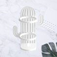 thumbnail image 3 of vnanda Space-saving Toothbrush Holder Cactus Toothbrush Holder Space-saving Wall Mounted Bathroom Storage Shelf with Easy Installation Detachable Design, 3 of 7