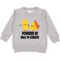 thumbnail image 2 of Inktastic Powered by Mac N Cheese Toddler Sweatshirt, 2 of 4