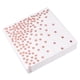 thumbnail image 1 of KAKOWELY 50 servilletas desechables de lunares para bodas, cenas, fiestas, hoteles y restaurantes (oro rosa), 1 of 4