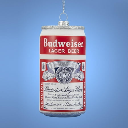 3 quot anheuser busch budweiser beer can glass christmas 3 quot anheuser busch budweiser beer can glass christmas