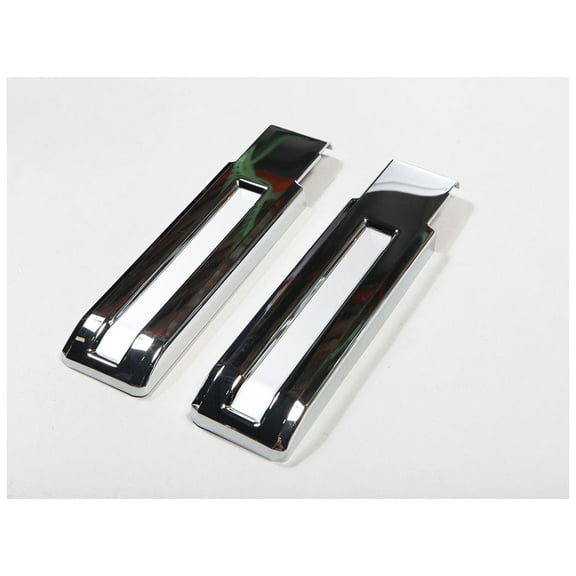 Rugged Ridge by RealTruck Tailgate Hinge Cover Kit for Wrangler JK | Chrome | 13311.24 | Compatible with 2007-2018 Jeep Wrangler JK