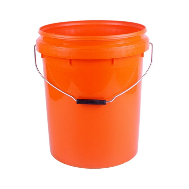 Bucket de lavado de automóviles Lavado de asiento de lavado Herramienta de lavado de automóviles portátiles multifuncionales para uso de la casa al naranja