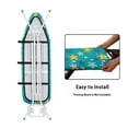 thumbnail image 4 of FKELYI Colorful Starfish Print Polyester Ironing Board Cover with Hook and Loop Fastener Straps Heat Resistant Iron Padding Covers Home Accessories for Laundry Clothing Shop, 2XL, 4 of 5