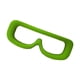 thumbnail image 3 of Almohadilla de esponja para gafas, junta de repuesto, suave, fácil de instalar, cómoda. Verde, 3 of 9