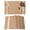 Brown, variant on Fall Simple Botanical Placemats Set of 1 Modern Rustic Leaf Stripes Yellow Place Mats Indoor Wipeable Table Mats Washable Cloth Dining Table Placemats for Kitchen Holiday Party Home Decor 13x19 Inch