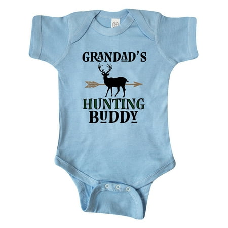 

Inktastic Bowhunter Grandad Hunting Buddy Gift Baby Boy Bodysuit
